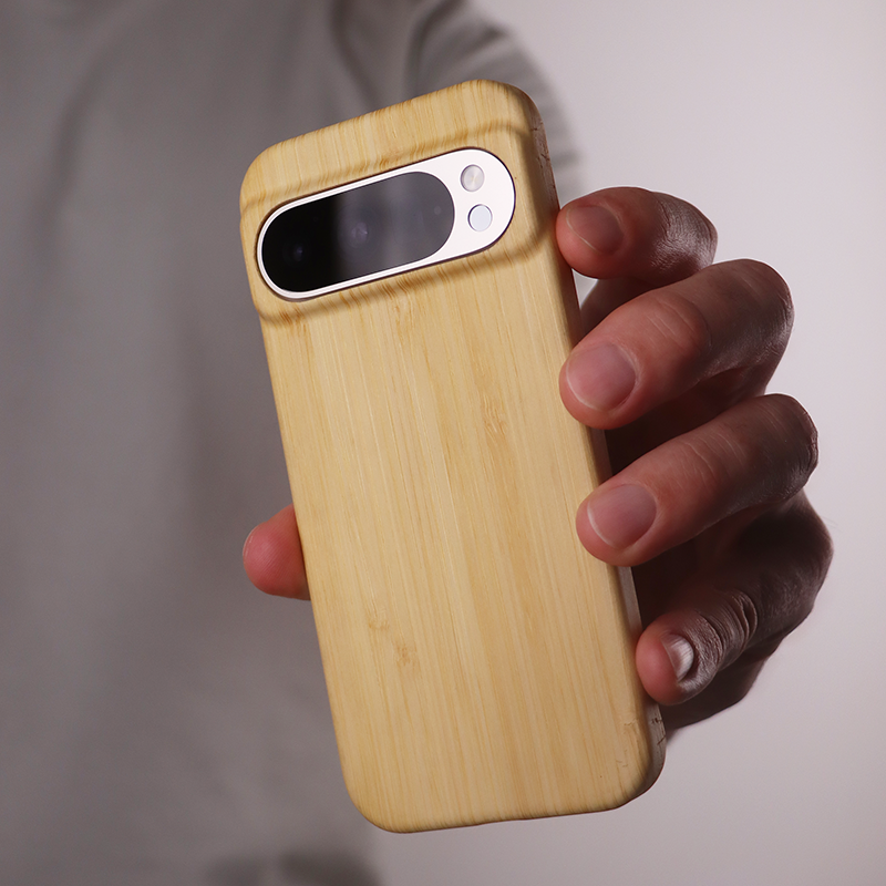 Slim Wood Pixel Case by Komodoty