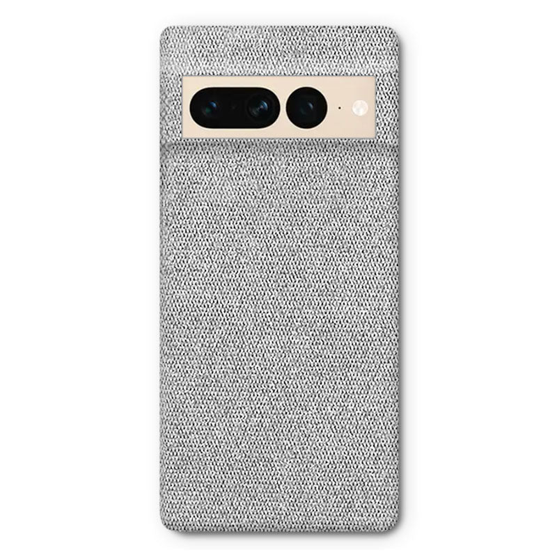 Fabric Pixel Case Mobile Phone Cases Sequoia Light Grey Pixel 7 Pro