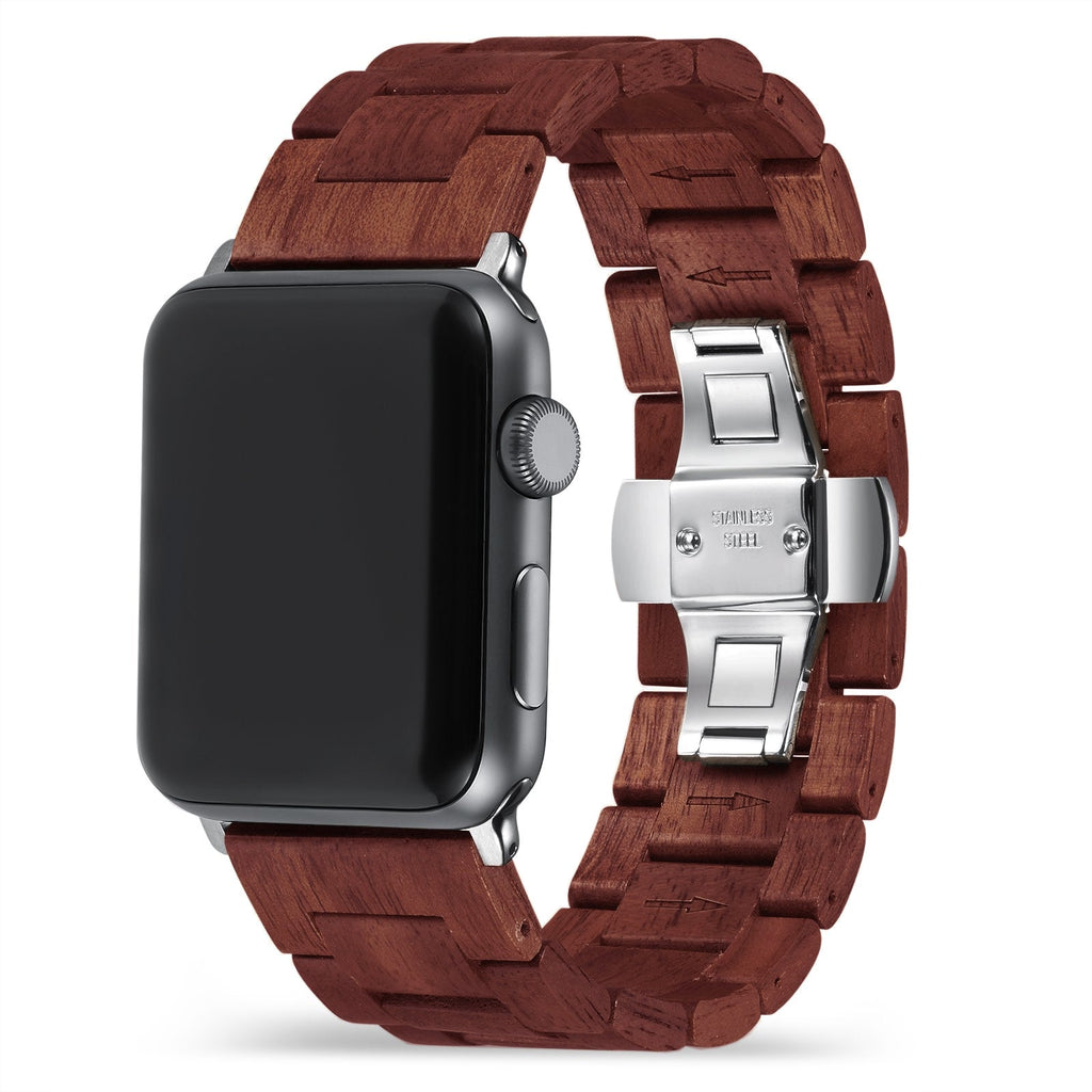 Wood Apple Watch Band Watch Bands Komodo
