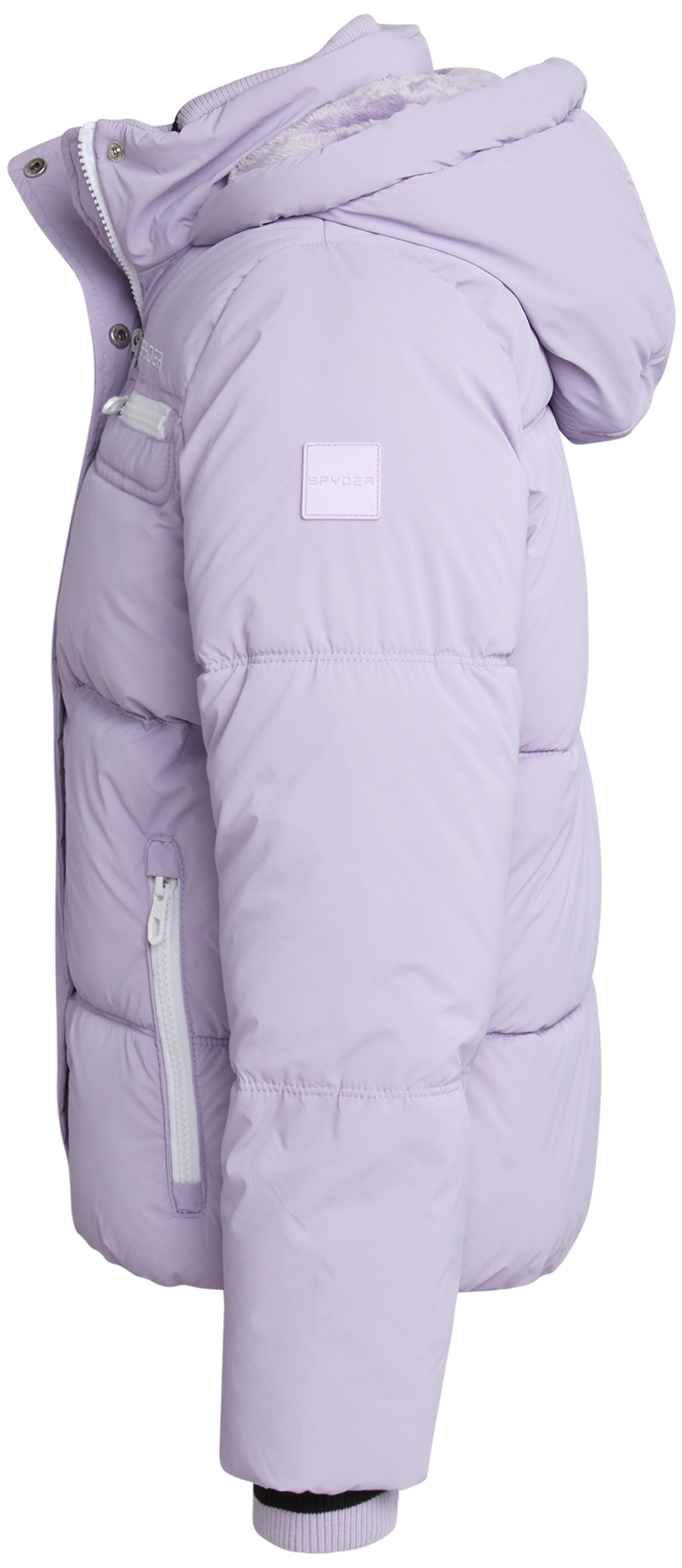 Girls Puffer Jacket - Lavender by Spyder