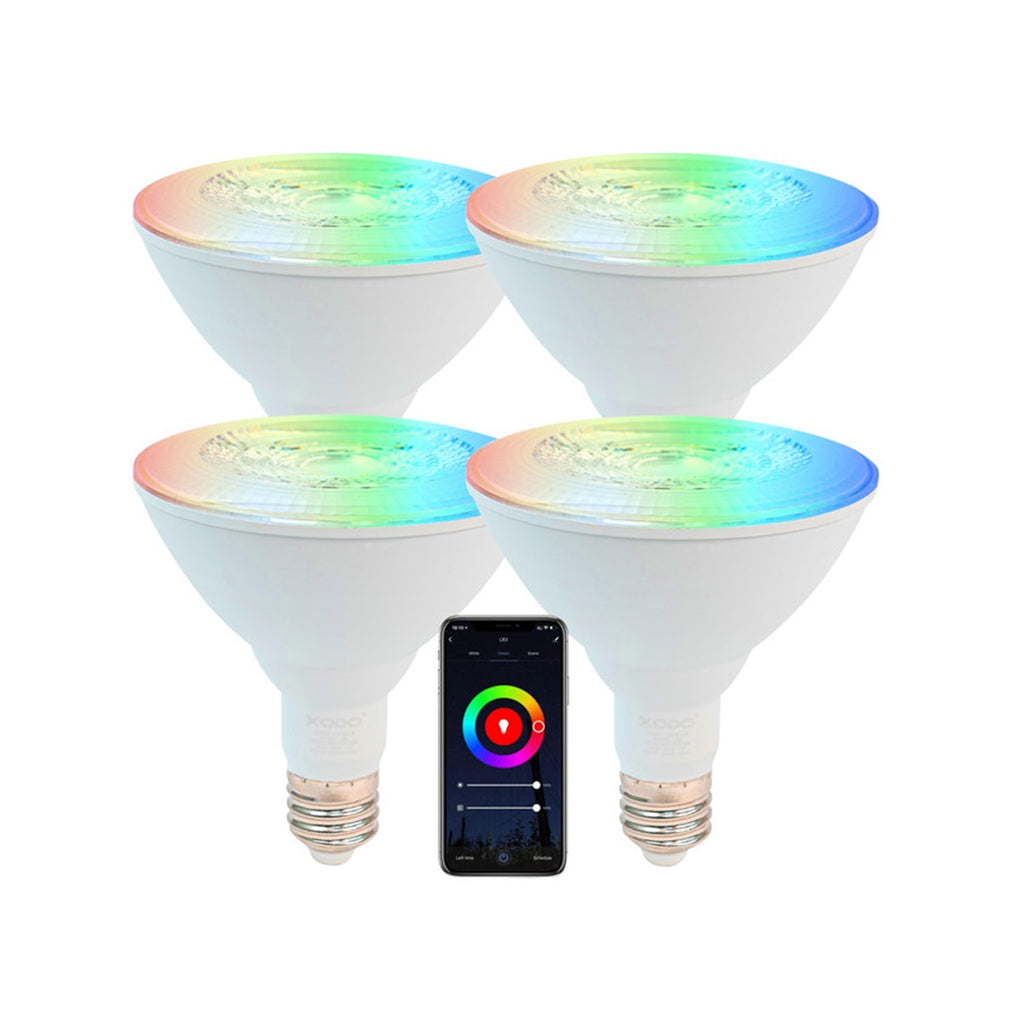 XODO LB2 Smart Light Bulbs - Color Changing LED Wi-Fi Bulbs by Contixo