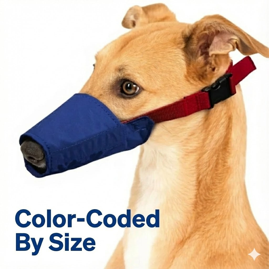 Long Snout Color-Coded Quick Muzzle Small-Large