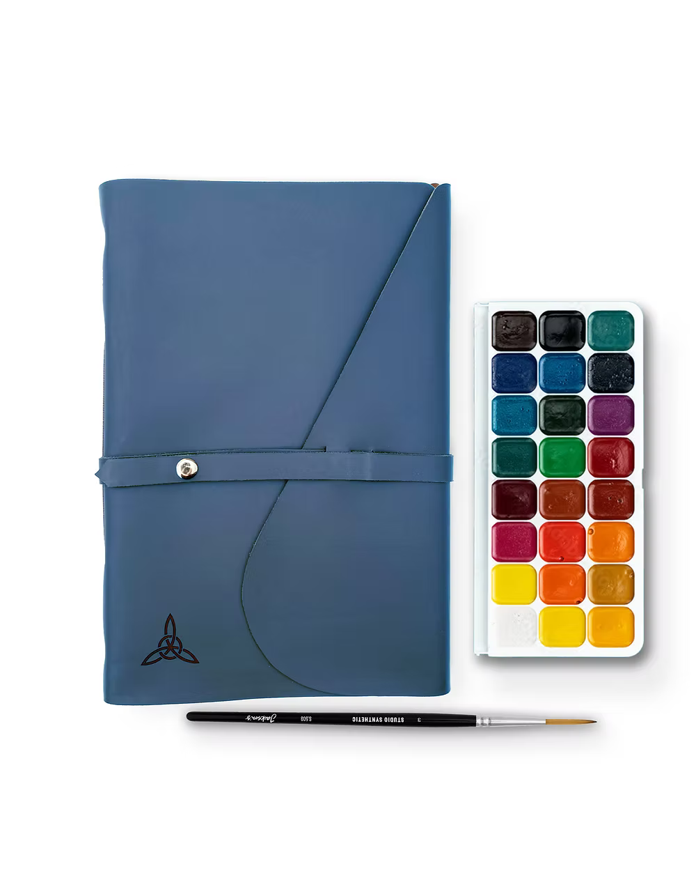 A4 Watercolour Paper - Handcrafted Leather Journal
