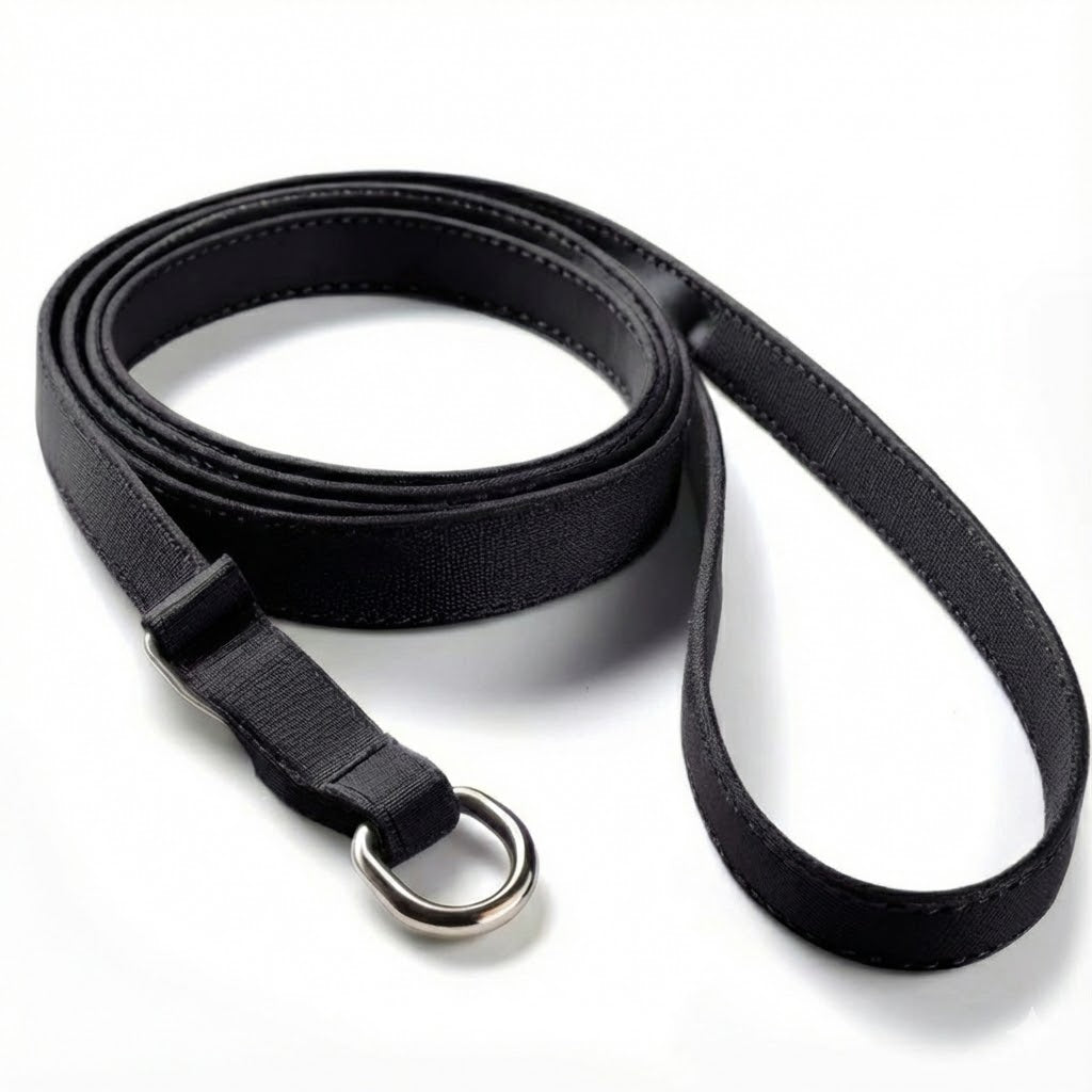 48" Web Slip Leash - Black