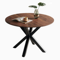 42.1" Mid-Century Dining Table for 4-6 People