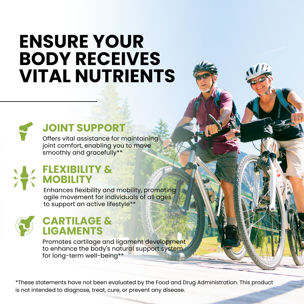 Halal Joint Support With Glucosamine + Turmeric + MSM Tablets