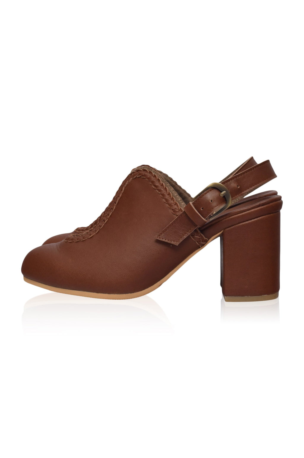 Lola Leather Mules