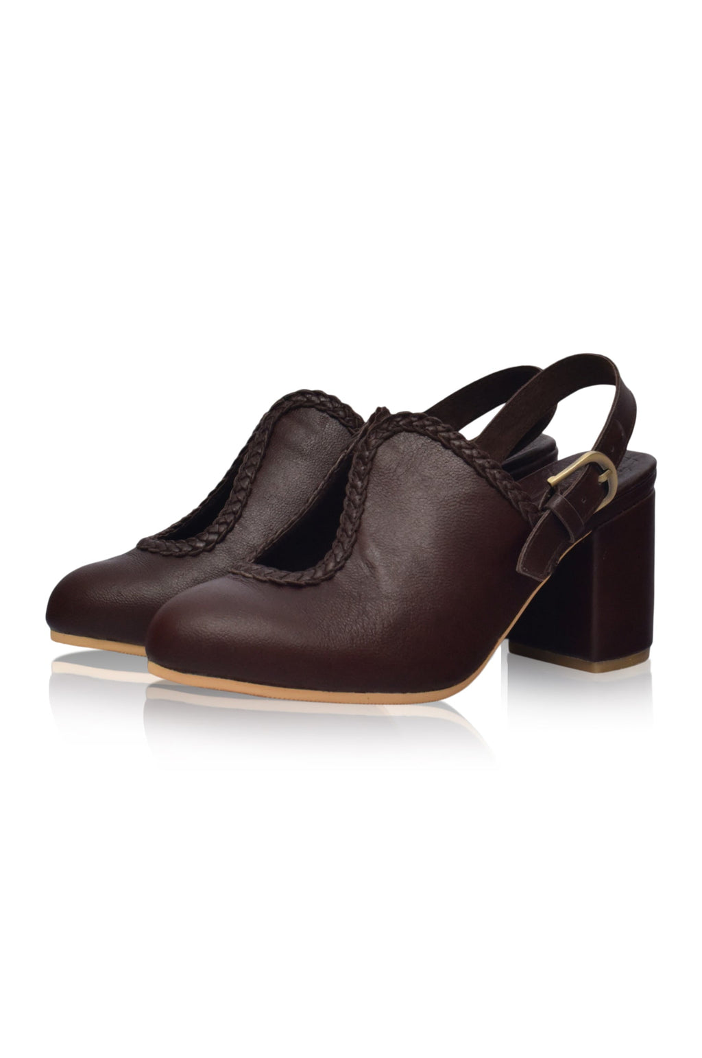 Lola Leather Mules