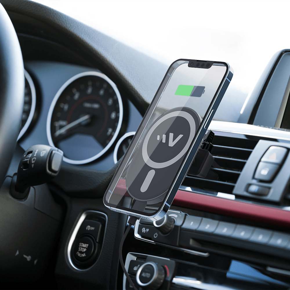 Ventev 15W ULTRAFAST Magnetic Wireless Car Charger Mount by Ventev