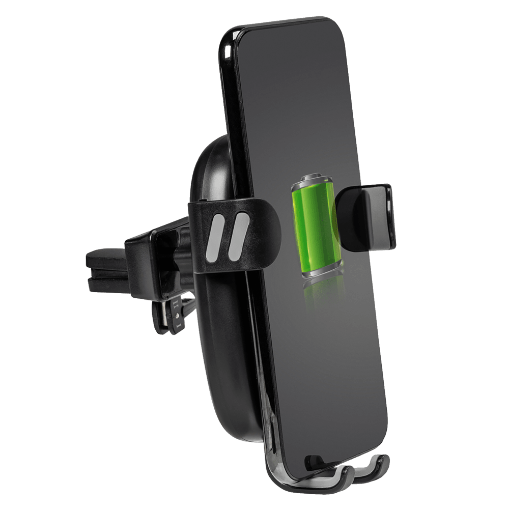 Ventev 10W ULTRAFAST Wireless Car Charger with Vent Mount and USB A to USB C Cable by Ventev