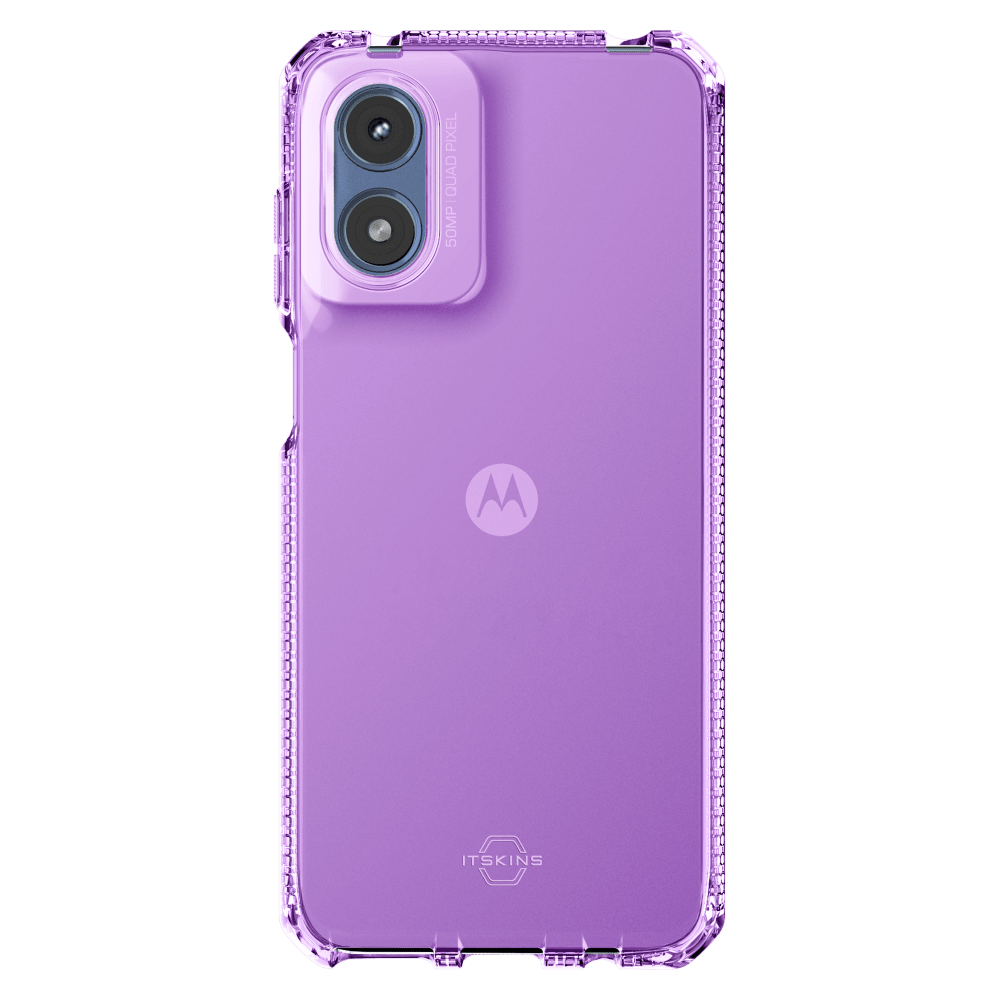 ITSkins Spectrum_R Clear Case for Motorola Moto G Play (2024) by ITSkins