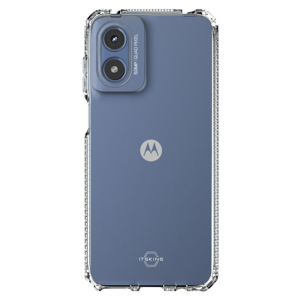 ITSkins Spectrum_R Clear Case for Motorola Moto G Play (2024) by ITSkins