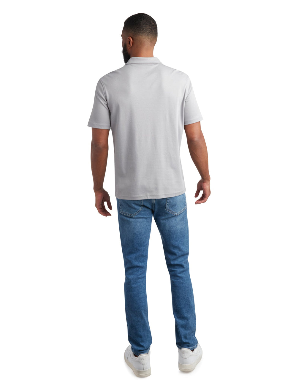 Mens Short Sleeve Interlock - Pewter by Spyder