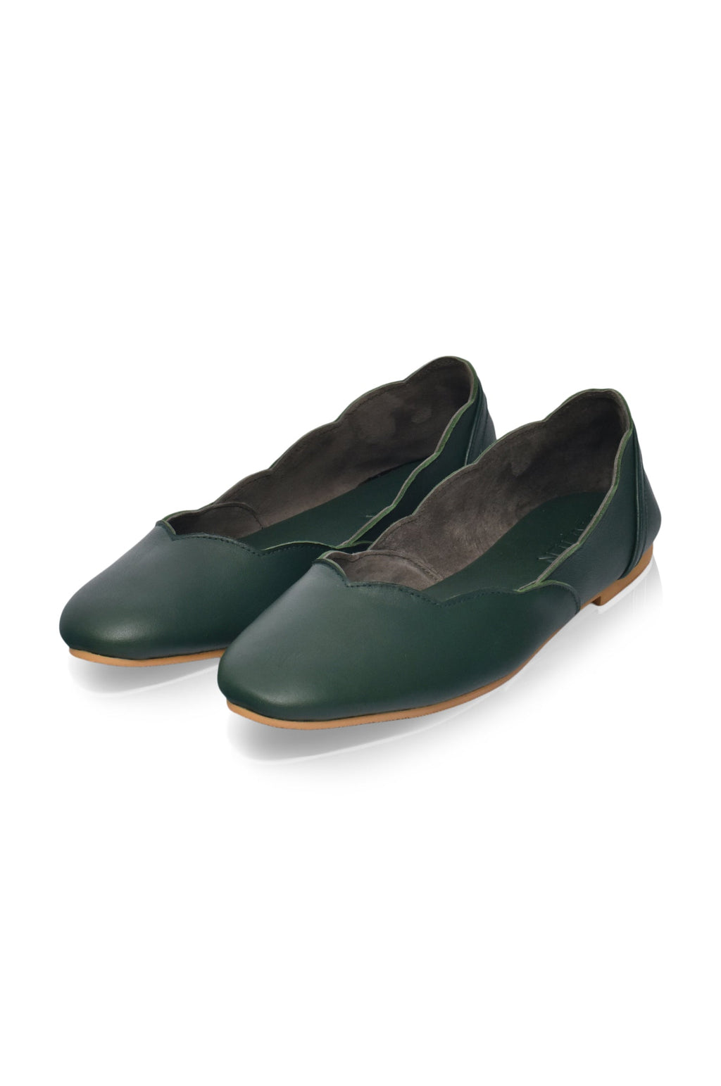 Milan Leather Ballet Flats
