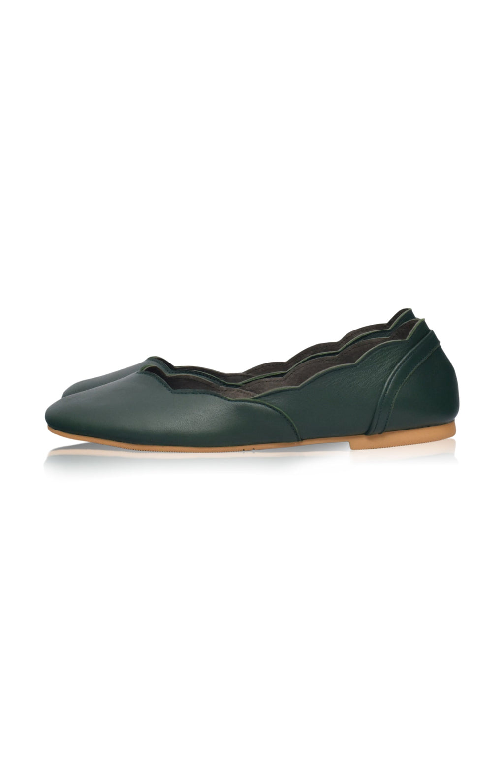 Milan Leather Ballet Flats