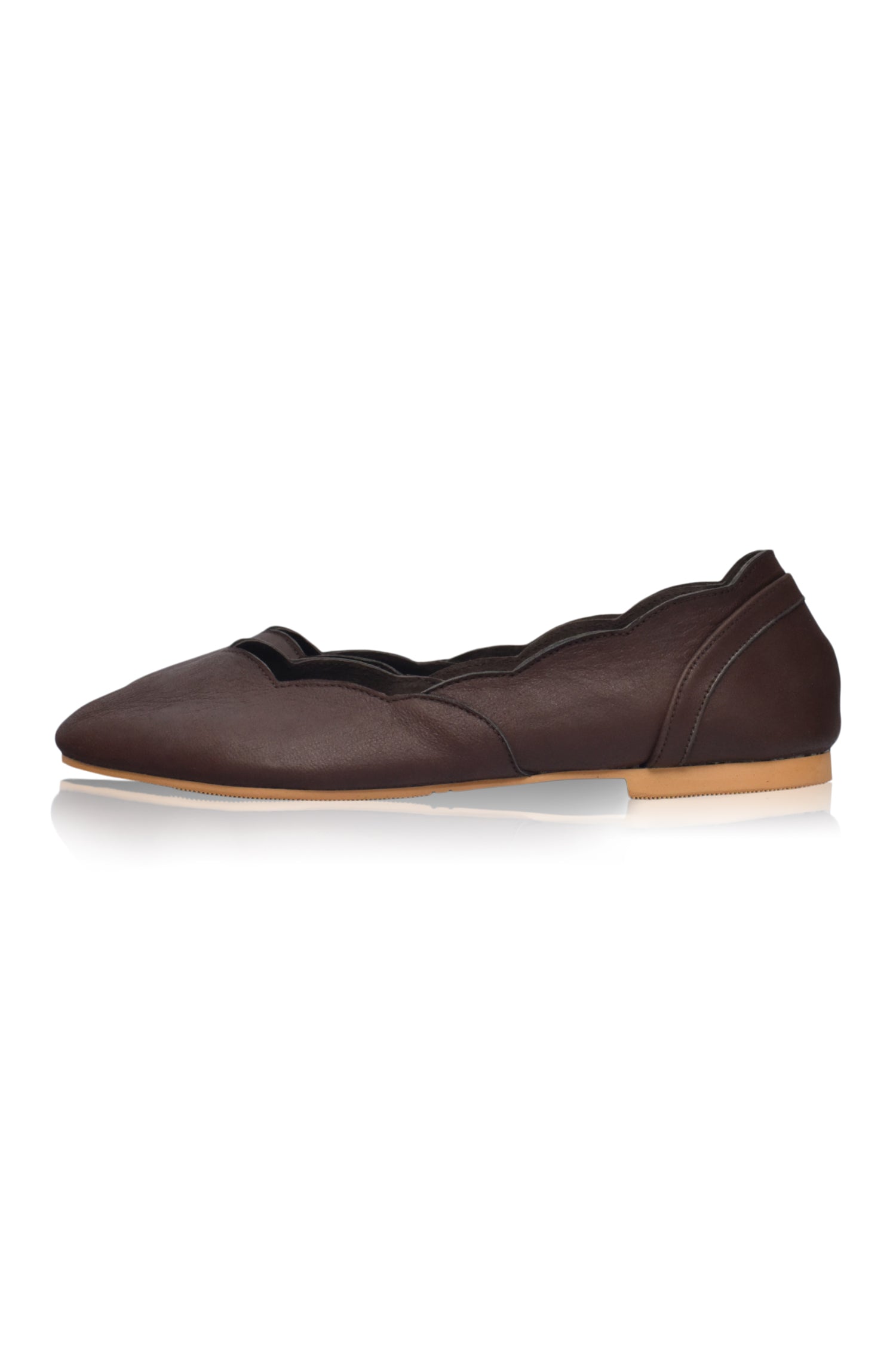 Milan Leather Ballet Flats