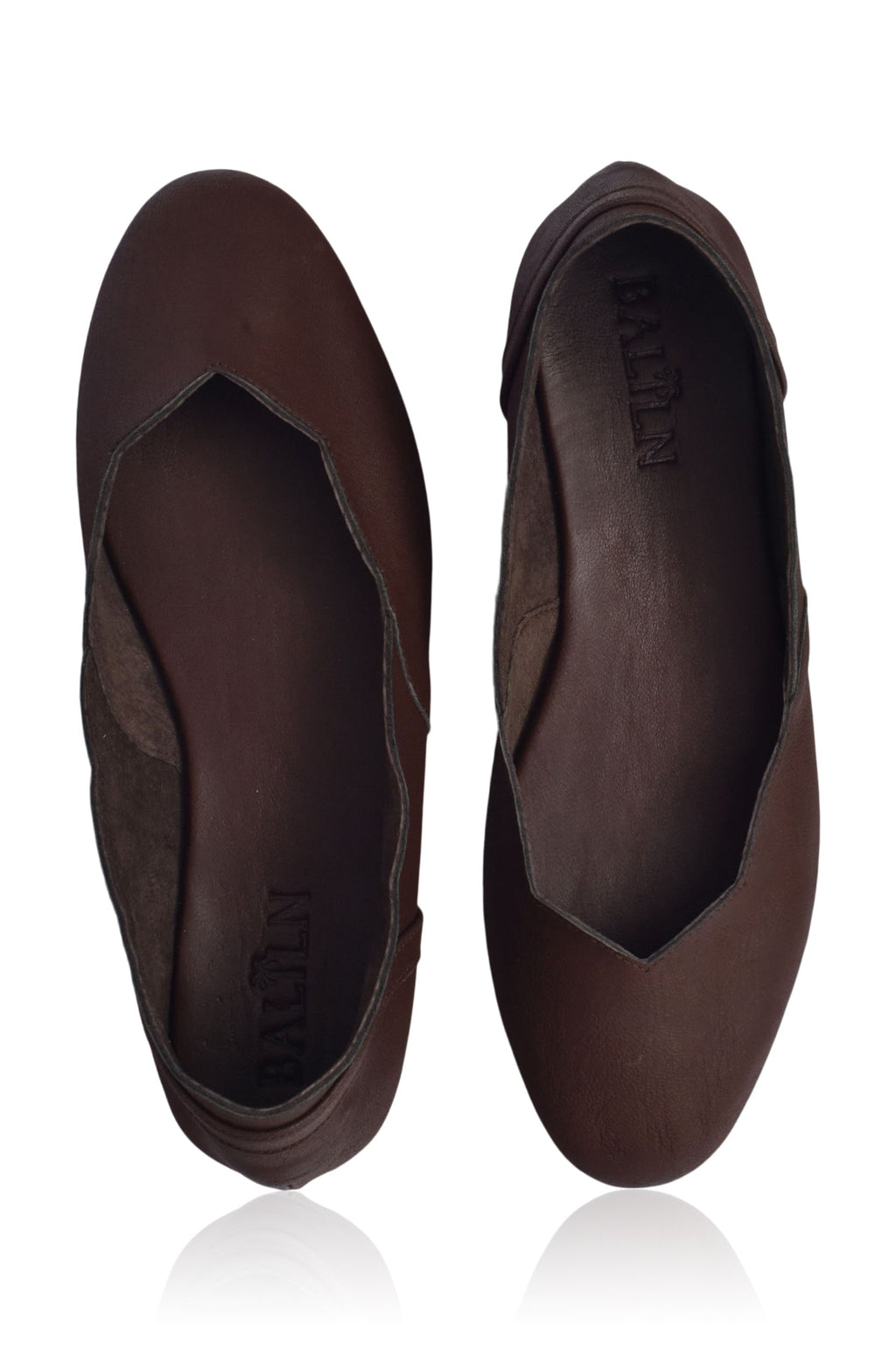 Milan Leather Ballet Flats