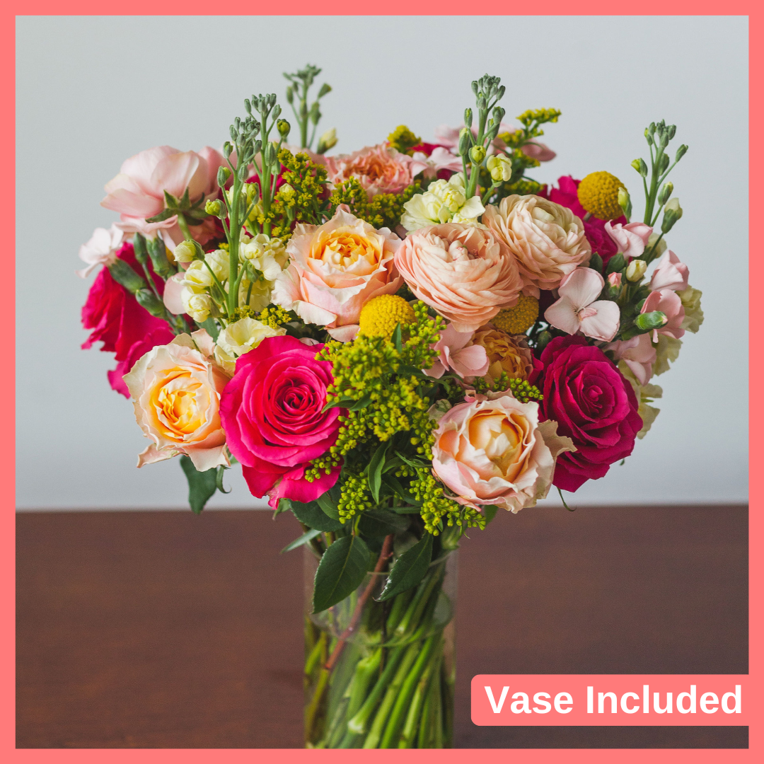Sweetie Pie Bouquet With Vase