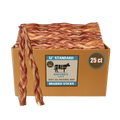 12" Standard Braided Bulk Bully Sticks by Mighty Chewz