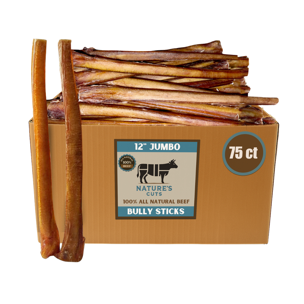12" Jumbo Bulk Bully Sticks by Mighty Chewz