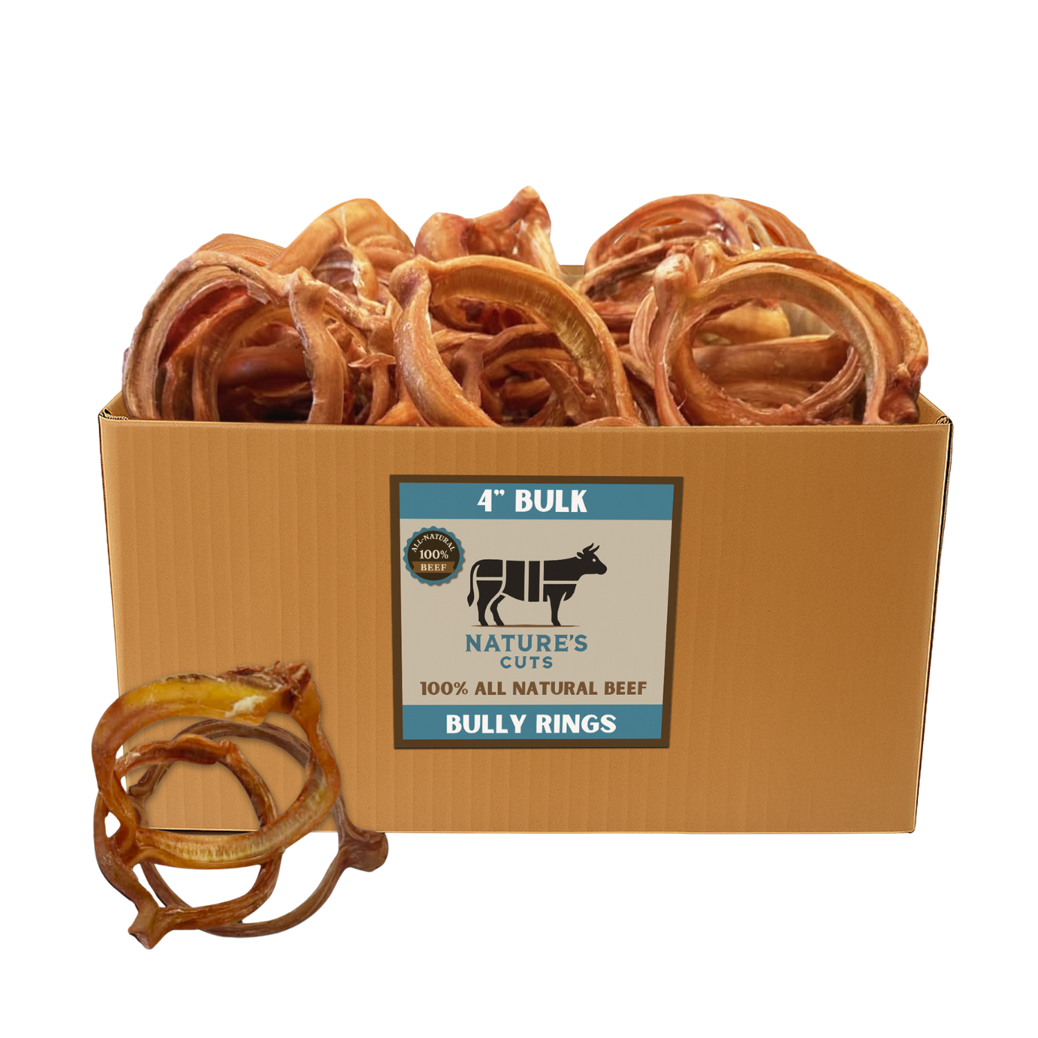 4" Bulk Bully Rings by Mighty Chewz