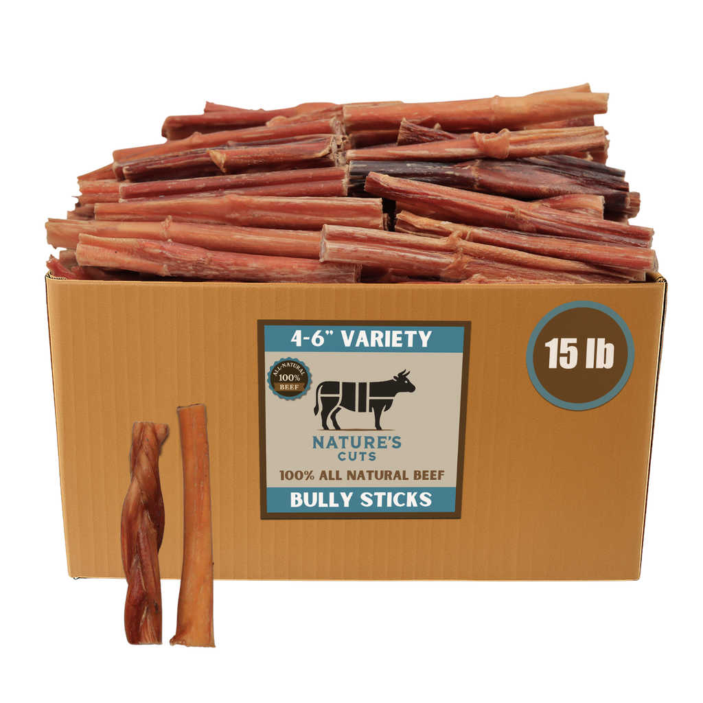 4-6" Variety Bully Sticks by Mighty Chewz