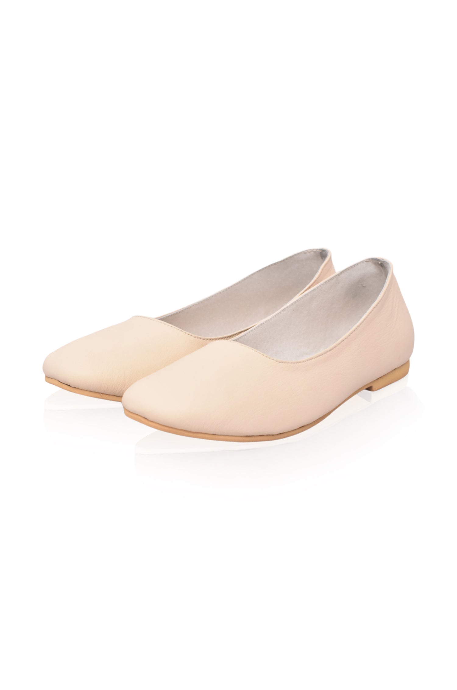Naples Leather Ballet Flats