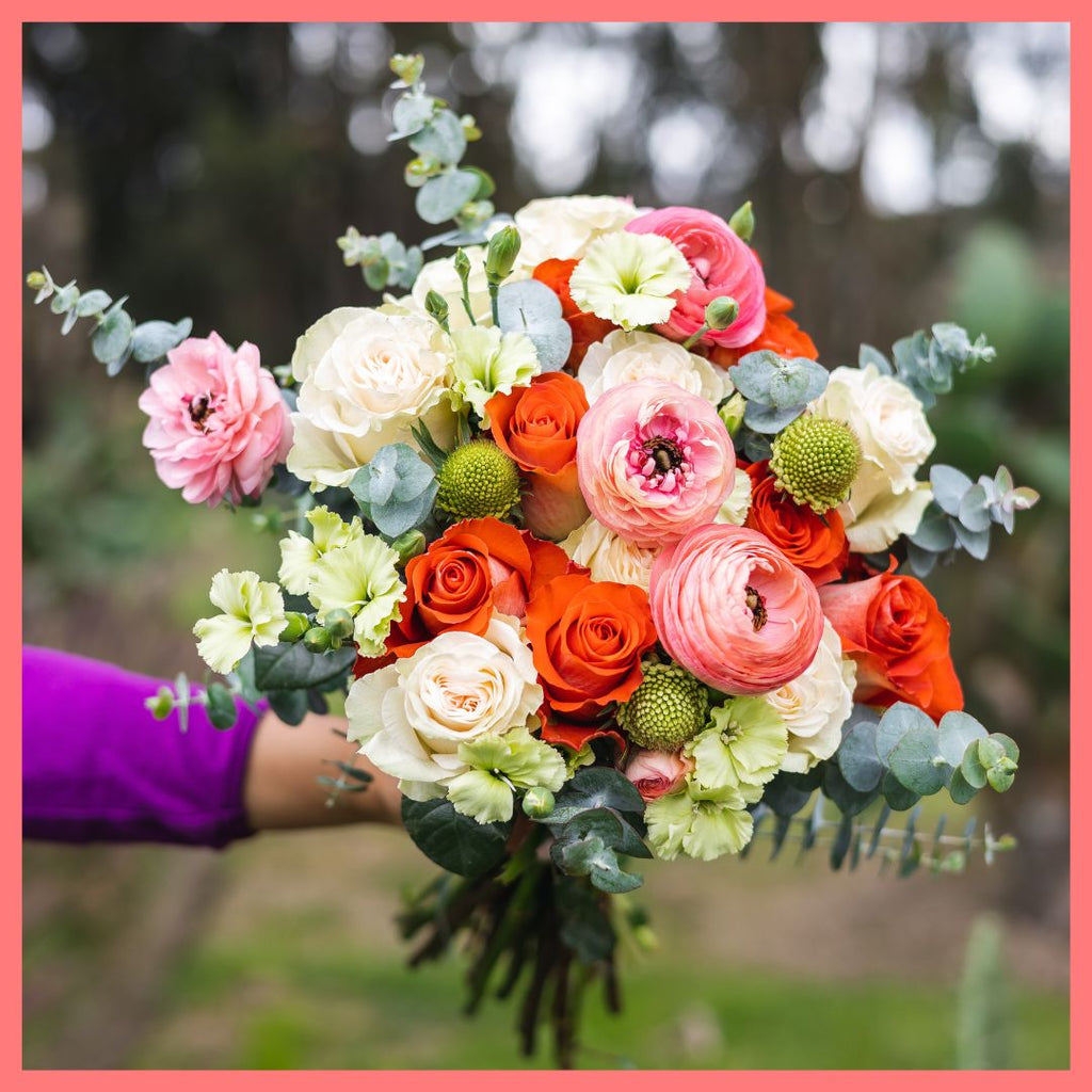 Winter Holiday Flower Bouquet - Premier Size