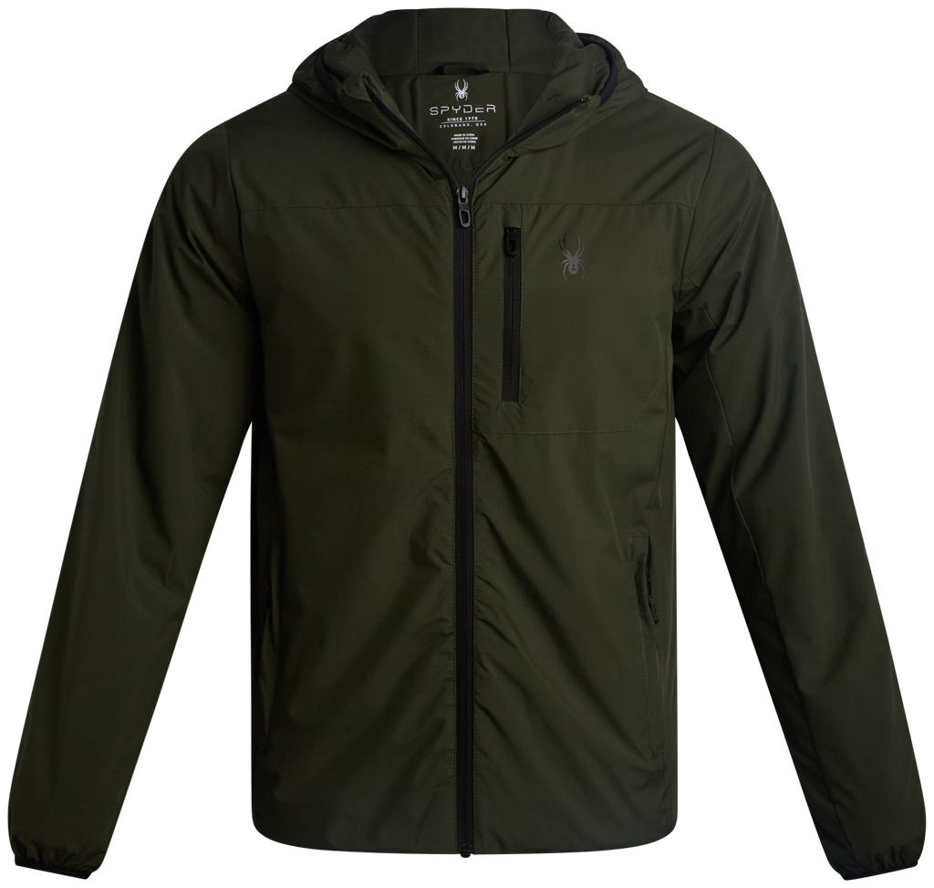 Mens Spyder Lite Jacket - Olive by Spyder