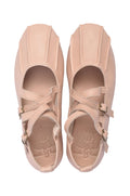 Obsession Criss Cross Leather Flats