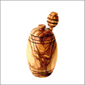 Olive Wood Honey Pot W/Honey Dipper