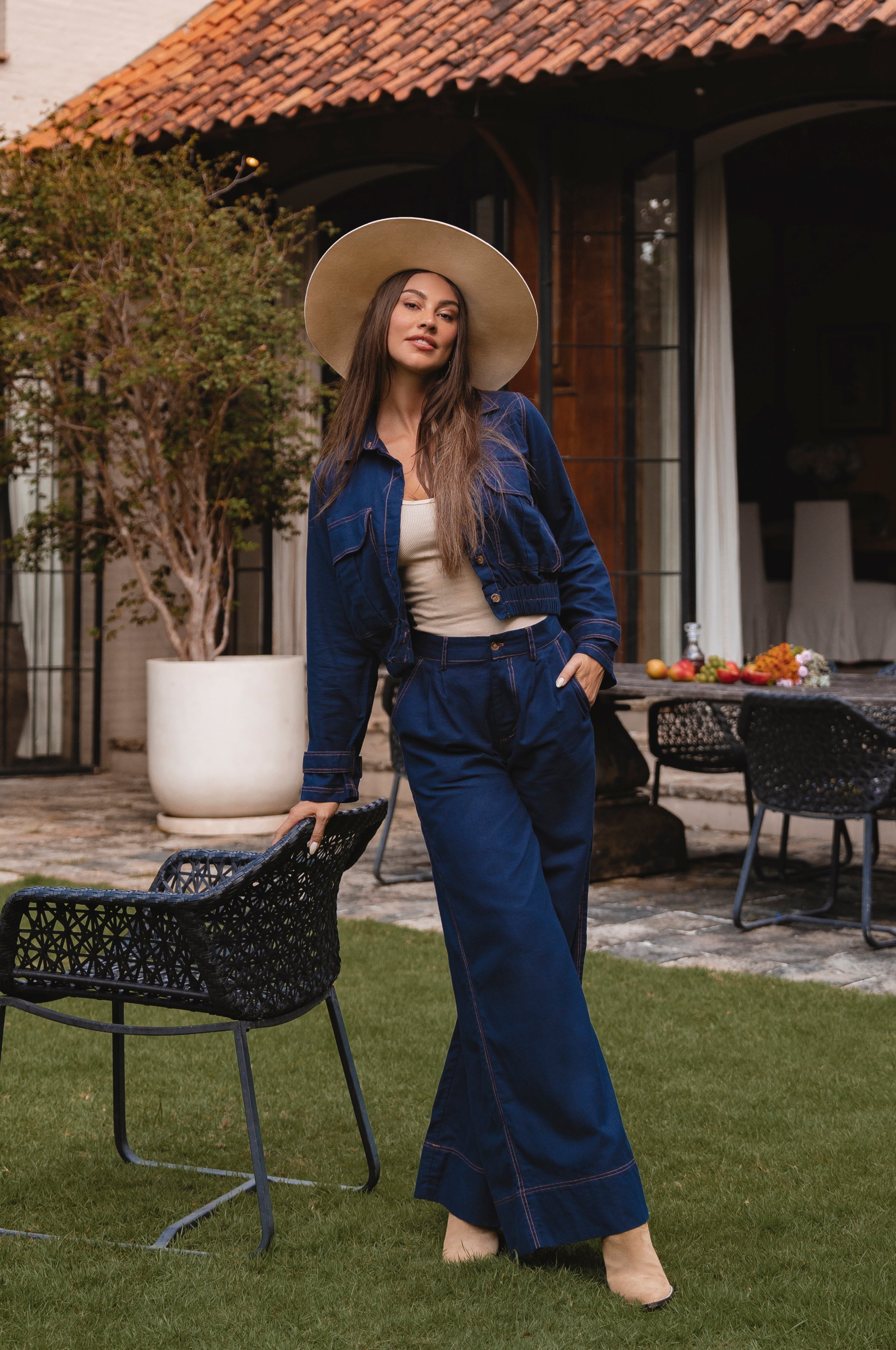 Orion Wide Leg Linen Pants