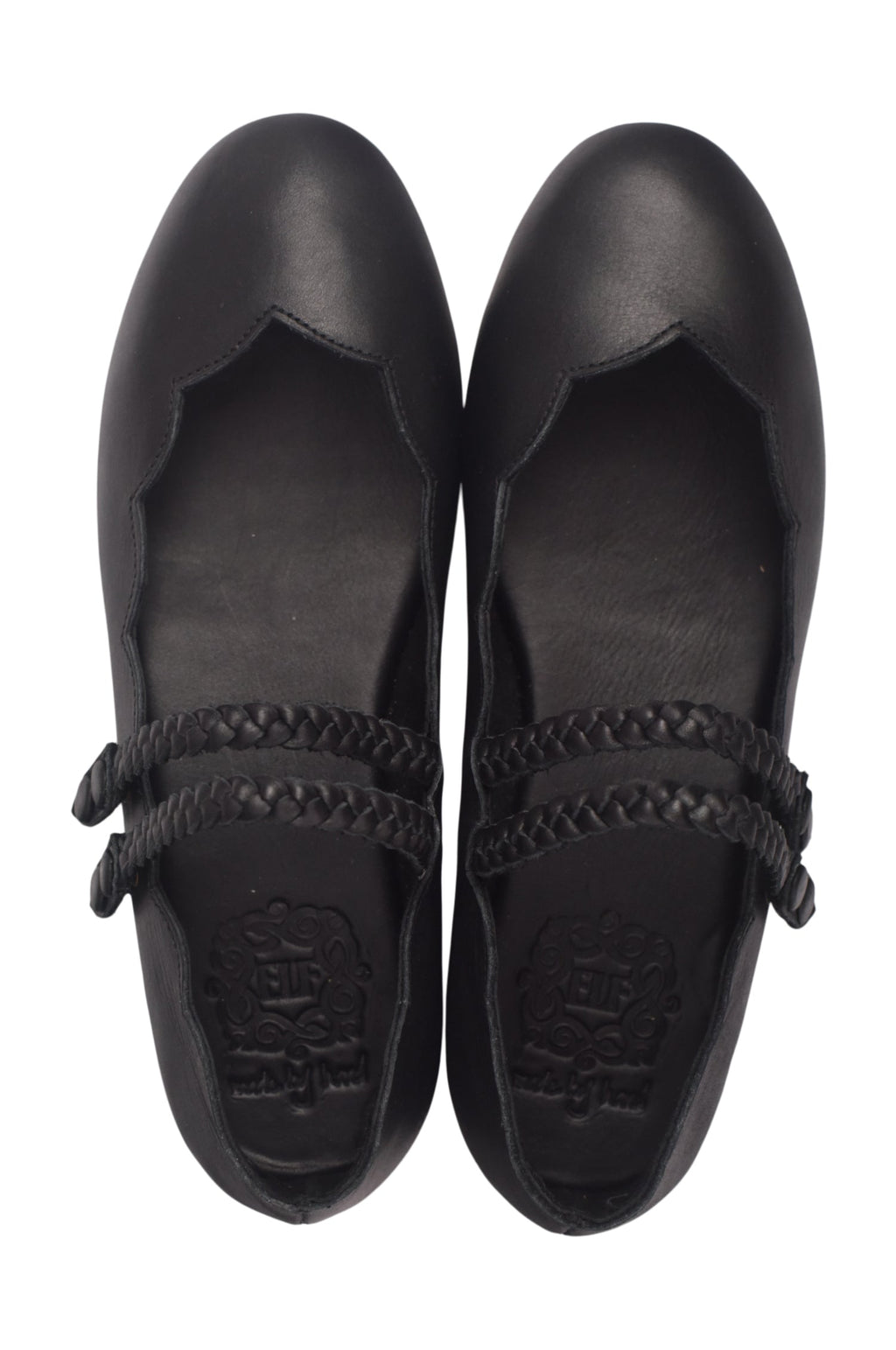 Prima Scalloped Ballet Flats