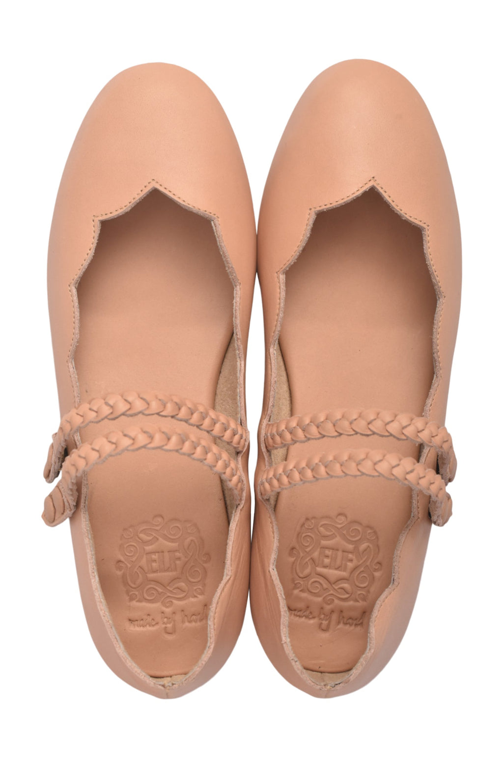 Prima Scalloped Ballet Flats