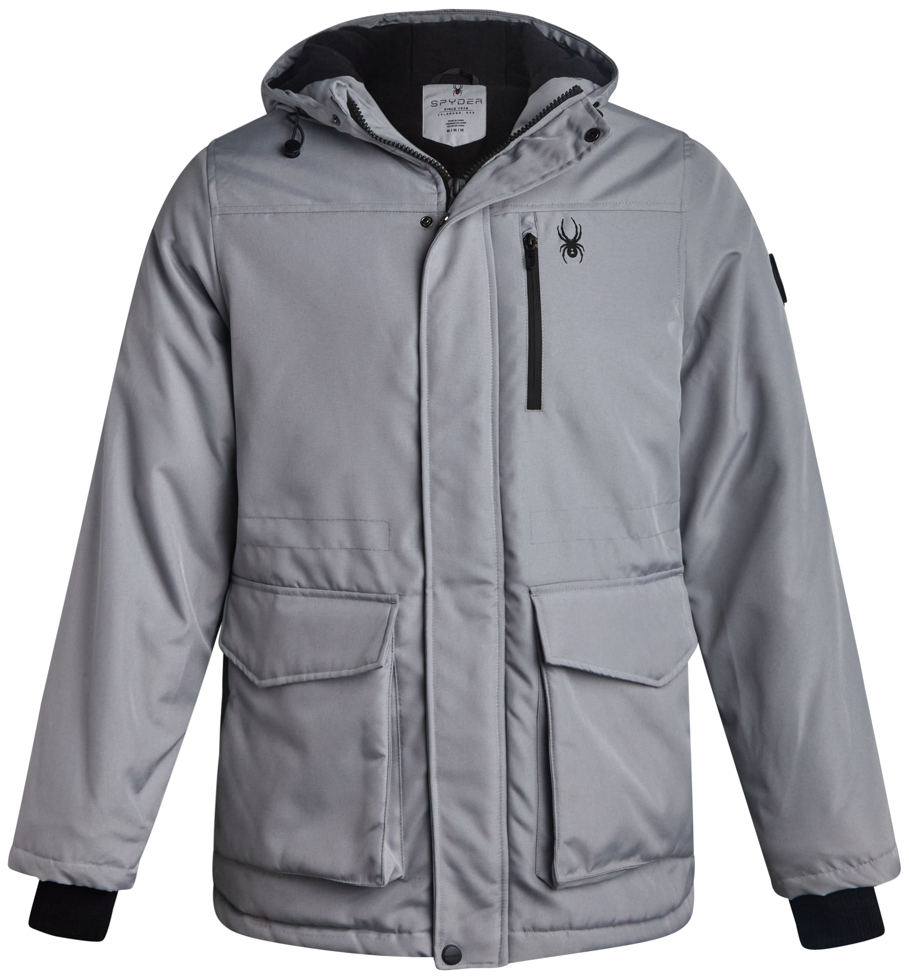 Mens Parka Jacket - Pewter by Spyder
