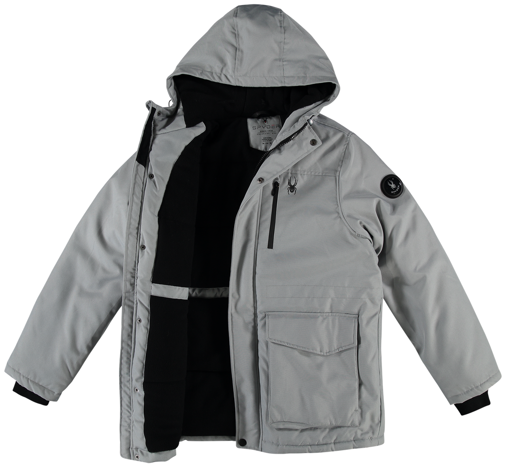Mens Parka Jacket - Pewter by Spyder