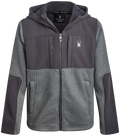 Boys Sweater Fleece Jacket - Pewter by Spyder