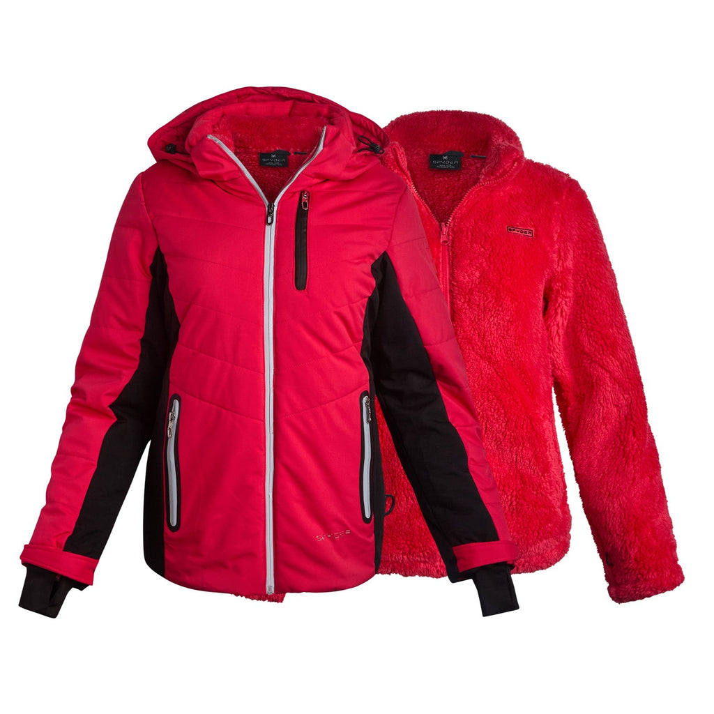 Womens 3 in 1 Jacket - Prism Pink by Spyder