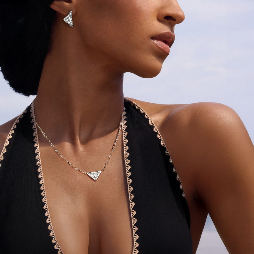 PT323W B.Tiff Supera Pendant Necklace by B.Tiff New York