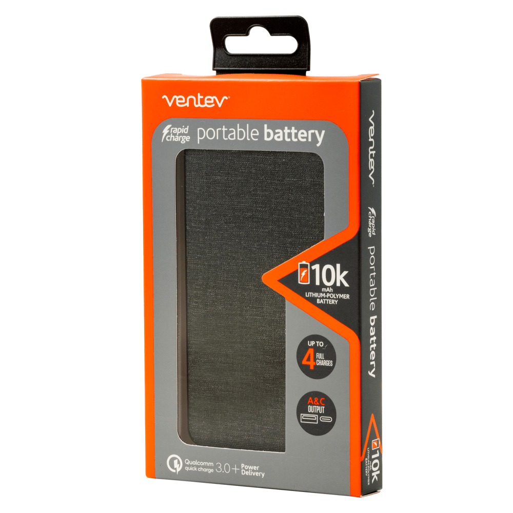 Ventev 10K mAh Portable Battery by Ventev