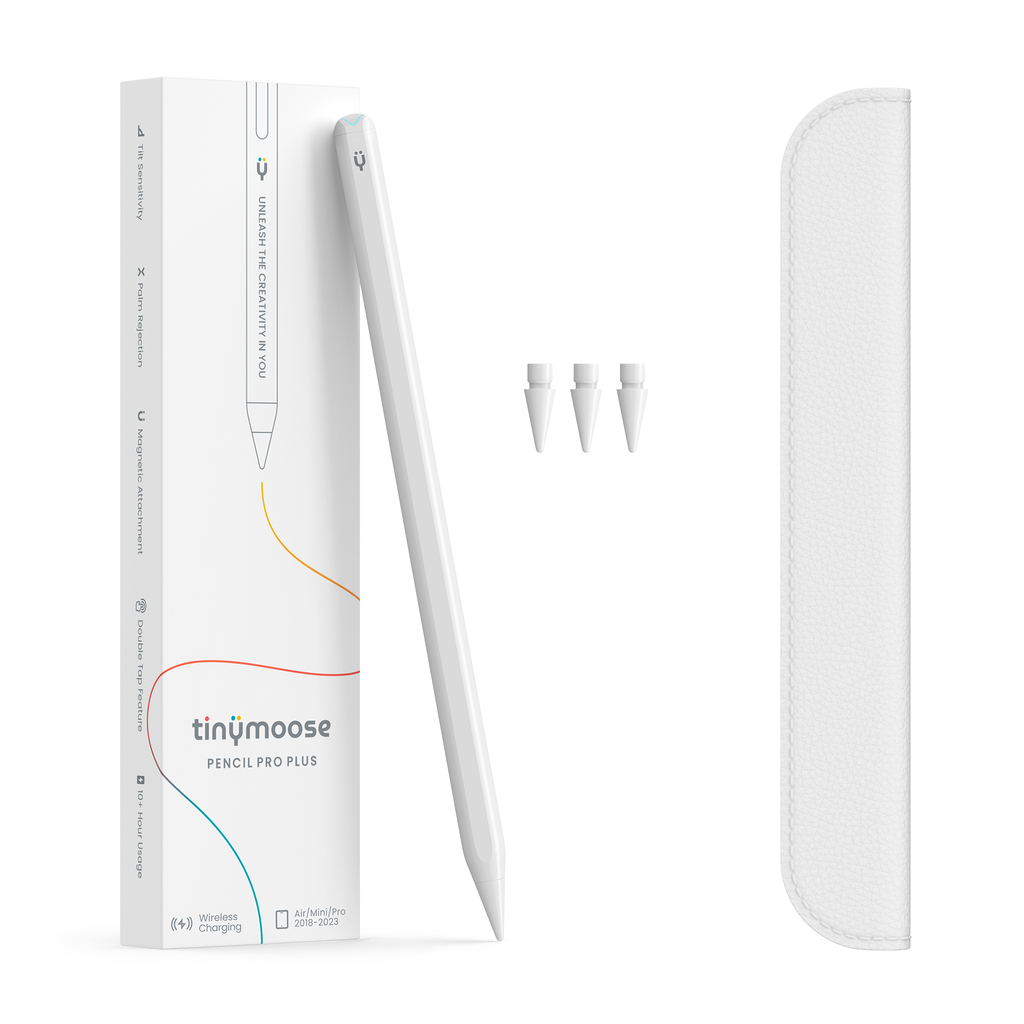 Pencil Pro Plus With Wireless Charging – Alpine White