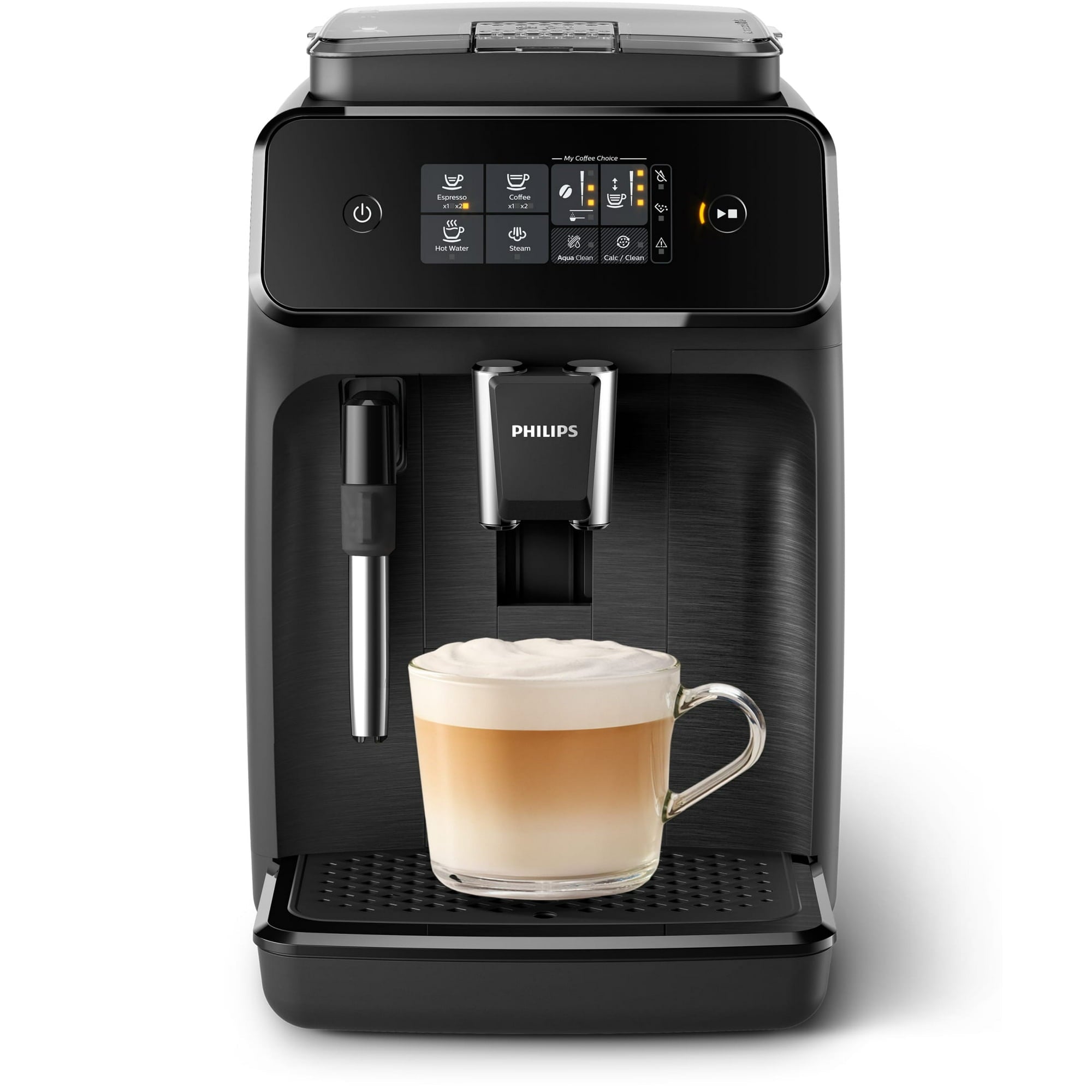 Philips 1200 Series Fully Automatic Espresso Machine in Black