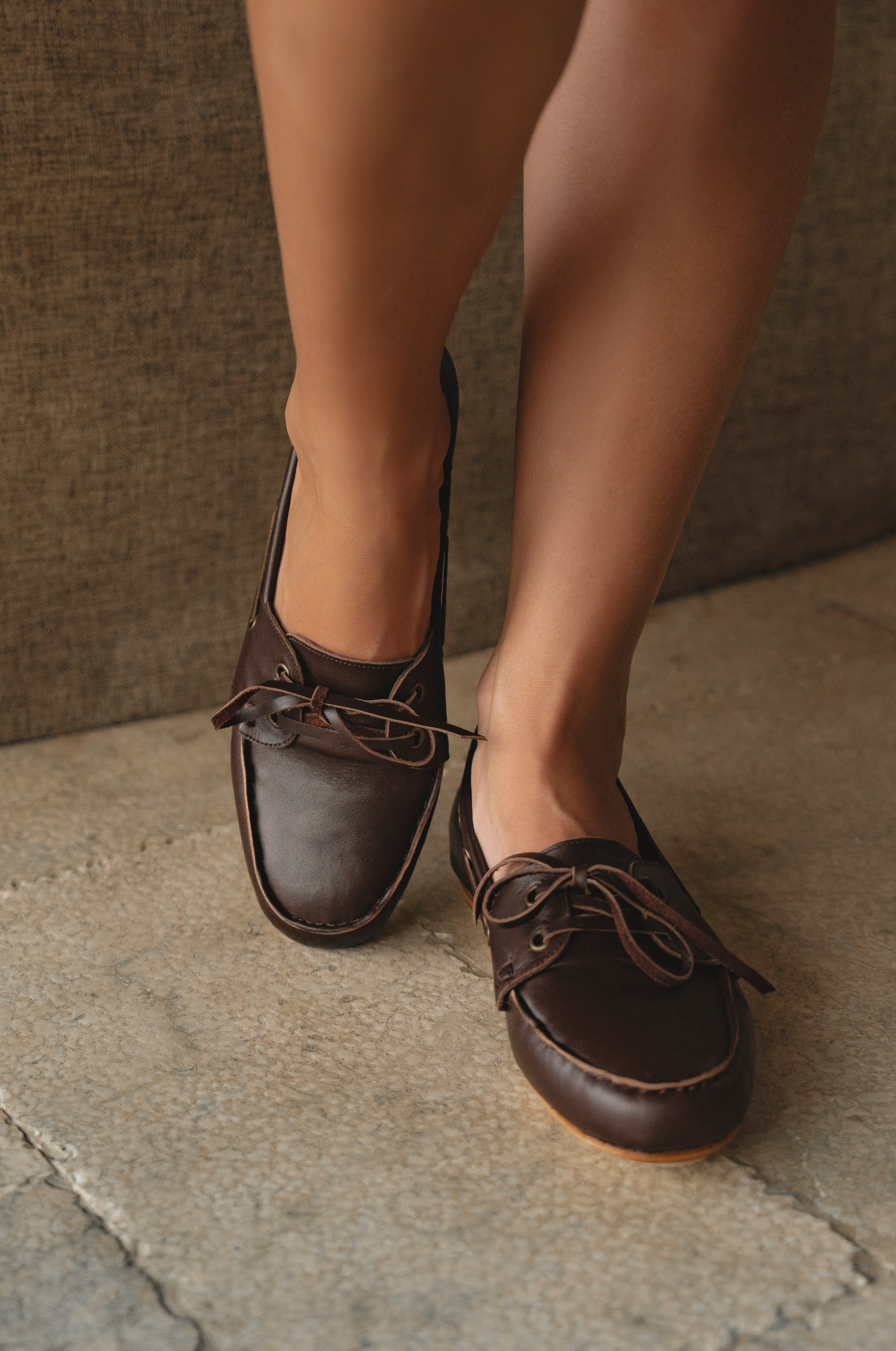 Porto Womens Leather Loafers