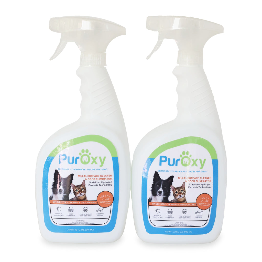 2 Pack - 32oz Pet Stain & Odor Eliminator by PurOxy