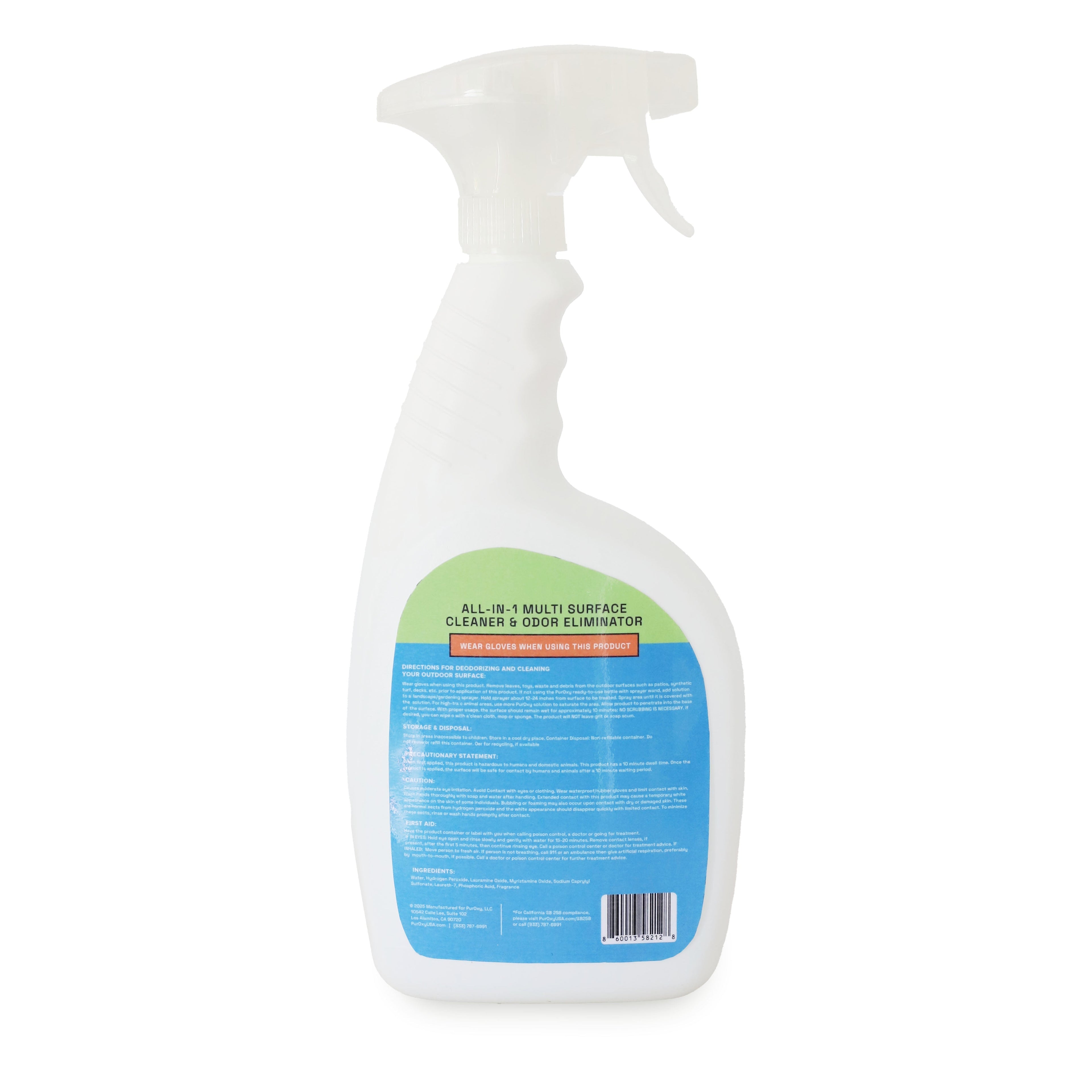2 Pack - 32oz Pet Stain & Odor Eliminator by PurOxy