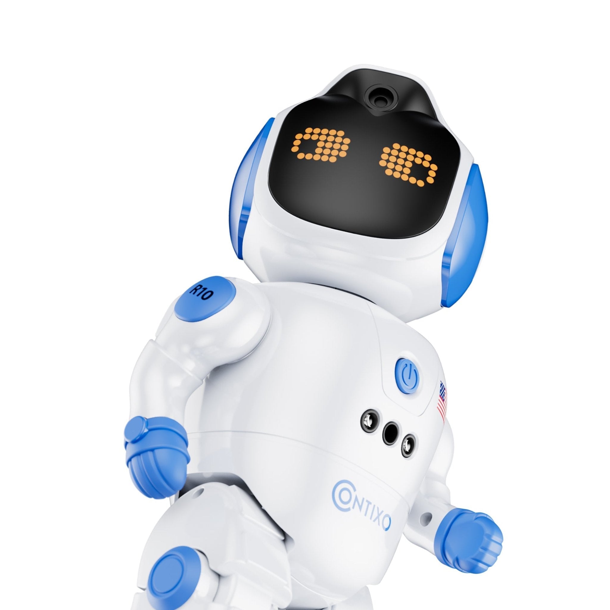 Contixo Remote Control Robot for Kids, Singing Dancing Programmable with Infrared Gesture, RC Robot Toy Age 6 -12 by Contixo