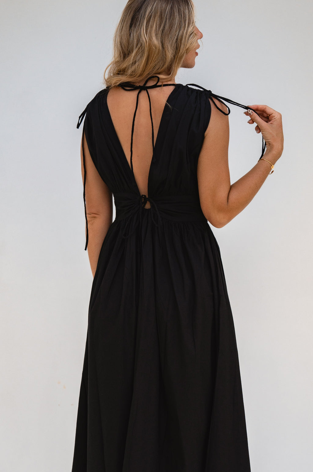 Rafina Goddess Cotton Maxi Dress