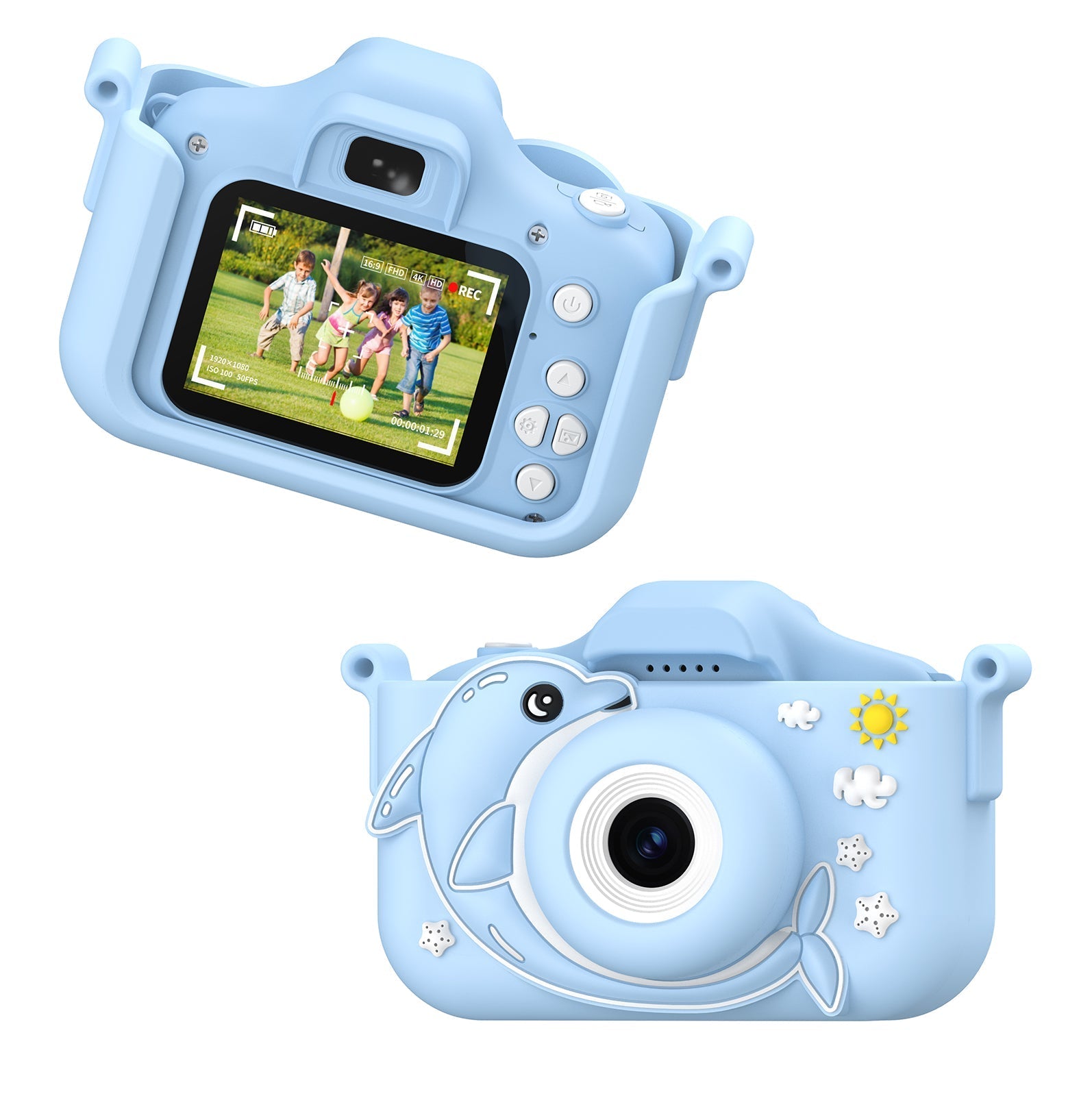 Contixo Kids Digital Camera - 1080p HD, Dual Lens, Selfies, Games, 32GB S by Contixo
