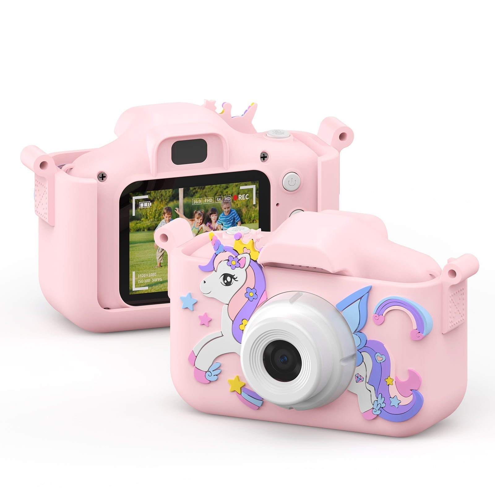 Contixo Kids Digital Camera - 1080p HD, Dual Lens, Selfies, Games, 32GB S by Contixo