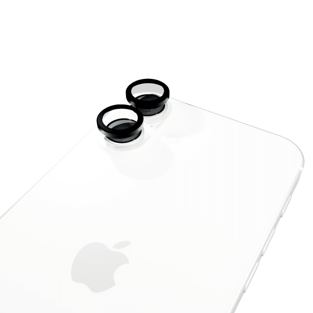 Cellhelmet Tempered Glass Camera Screen Protector (Individual Lens Covers) for Apple iPhone 16 / iPhone 16 Plus by Cellhelmet